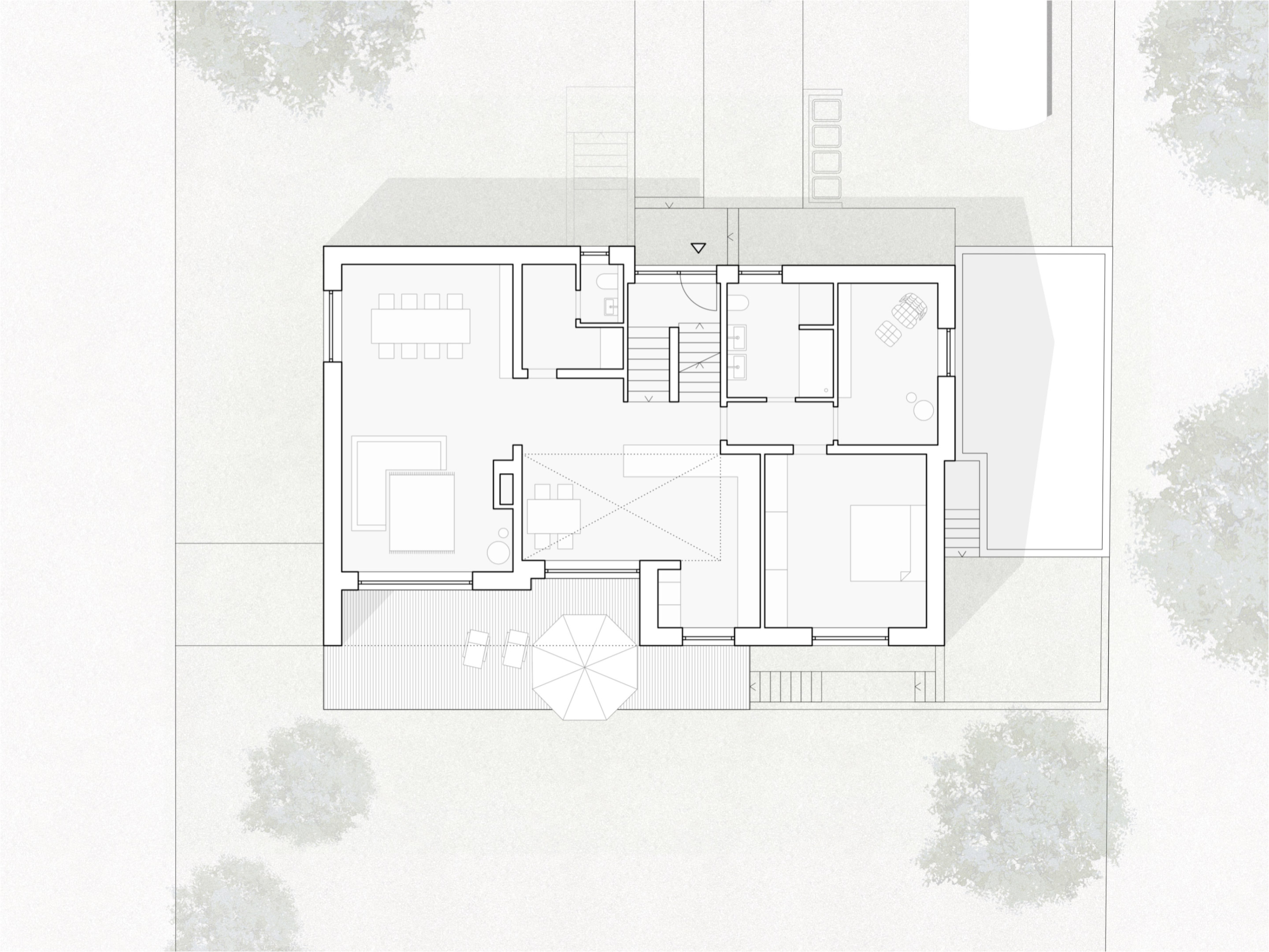 Haus am Waldrand