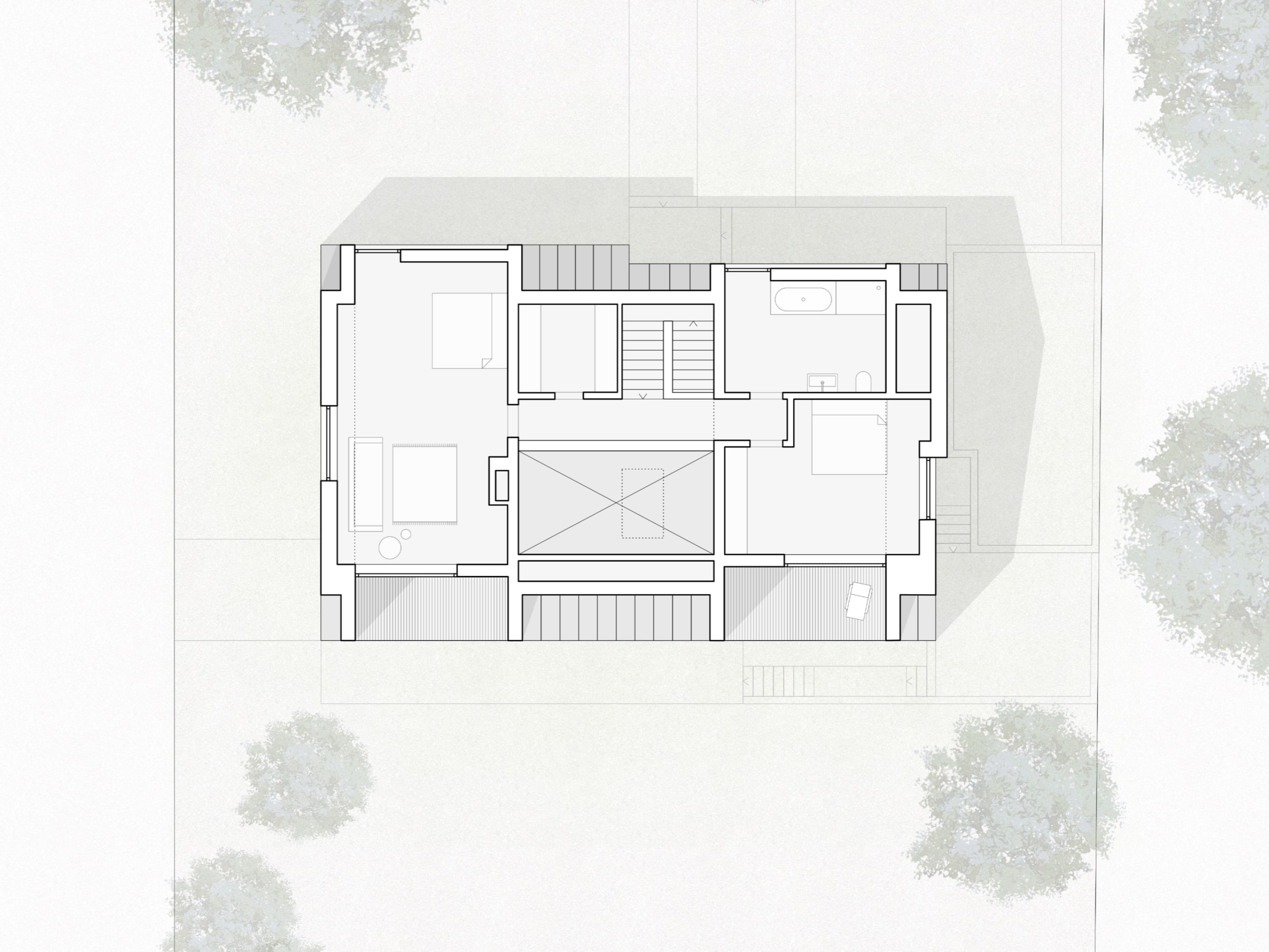 Haus am Waldrand